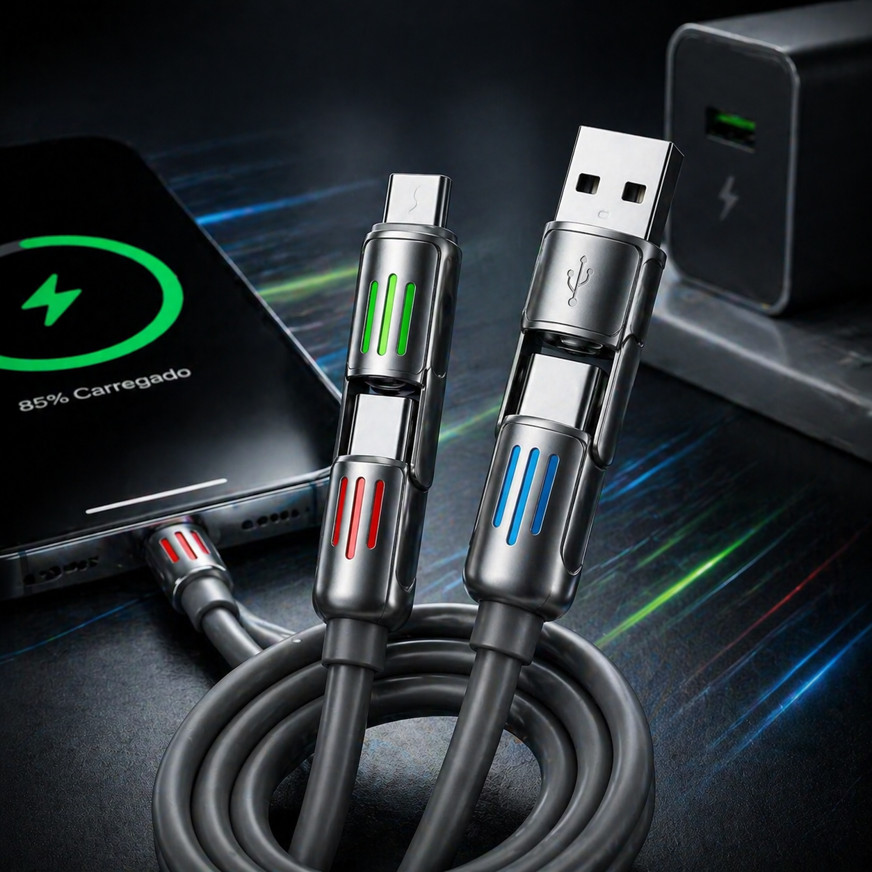Cabo Carregador Power Max Universal - Ultimo dia da Promoção