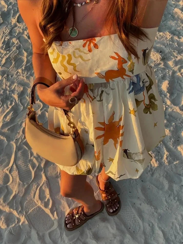 Vestido Flor de Verão